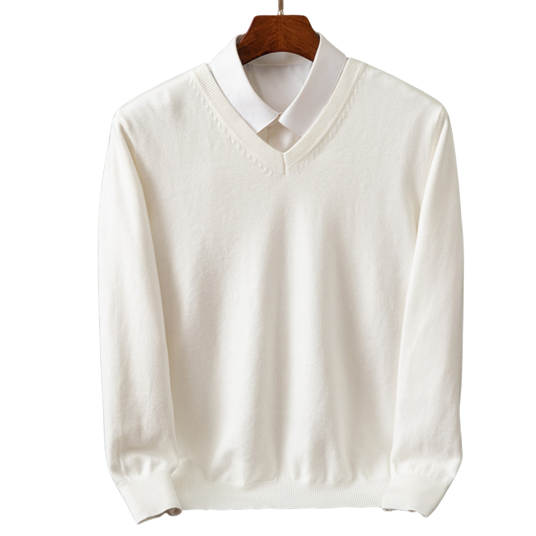 CLARK | V-NECK SWEATER