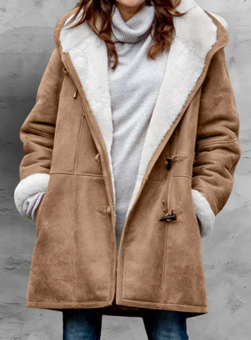 Arwelyn | Hooded Toggle Winter Coat