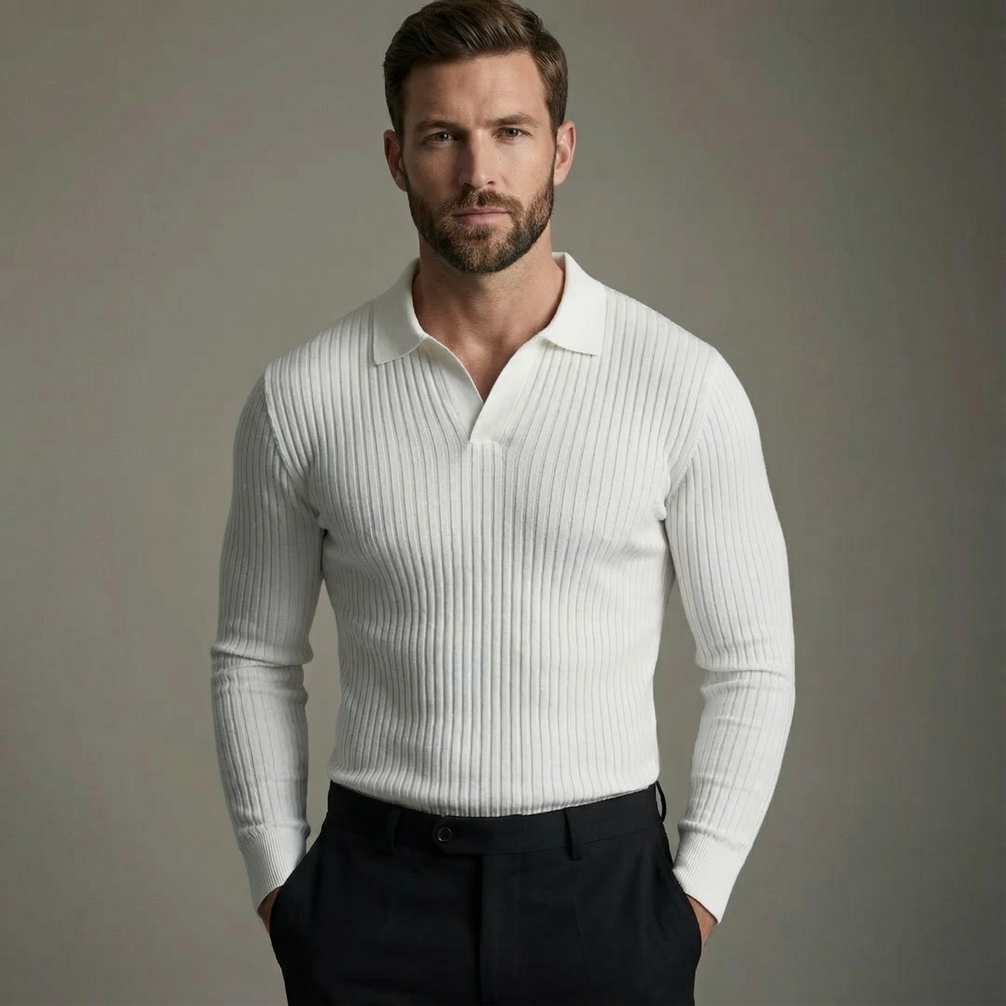 FINLEY | OPEN COLLAR SHIRT