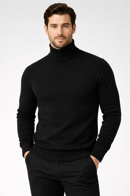 DAN | HALF TURTLENECK SWEATER