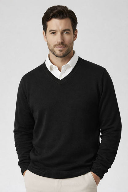 CLARK | V-NECK SWEATER