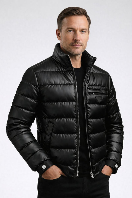 LUCAS | CLASSIC BLACK PUFFER JACKET