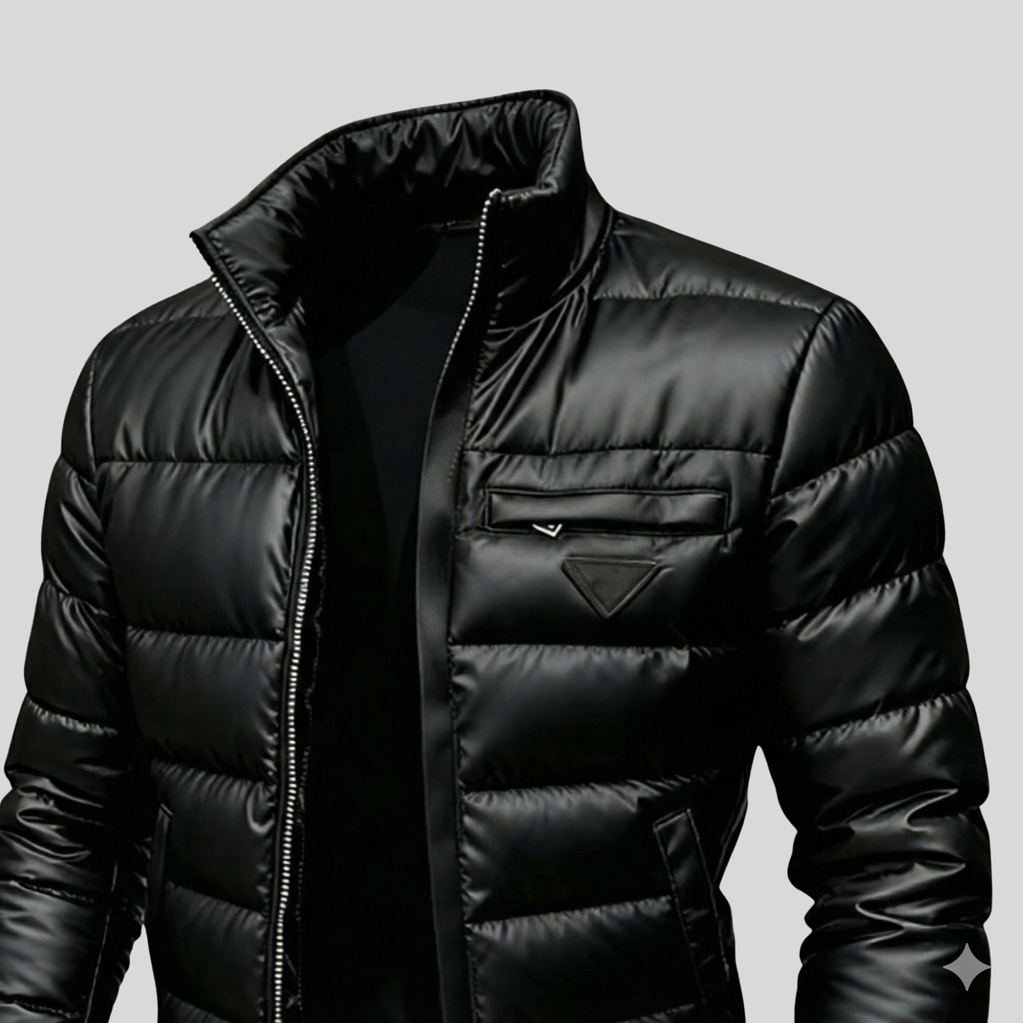 LUCAS | CLASSIC BLACK PUFFER JACKET