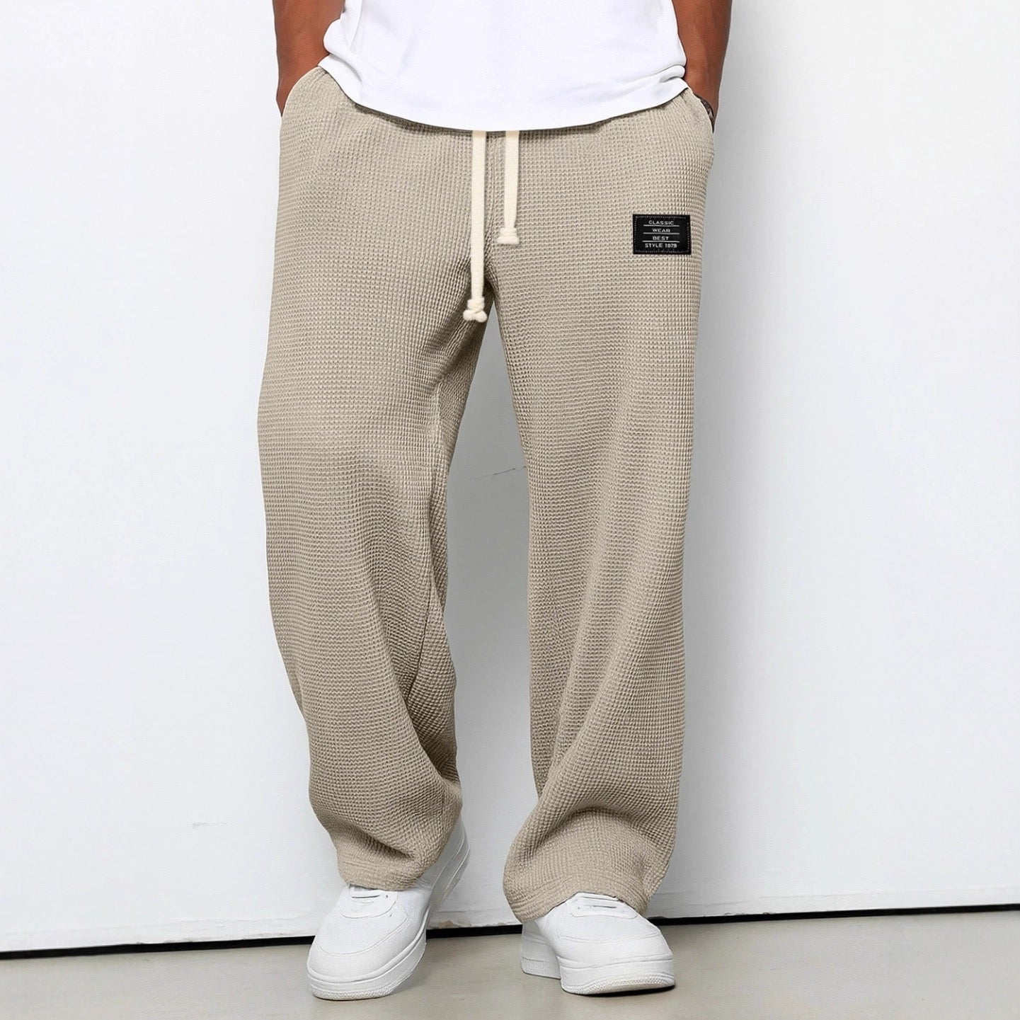 NINO | MEN'S COMFORTABLE WIDE LEG TROUSERS