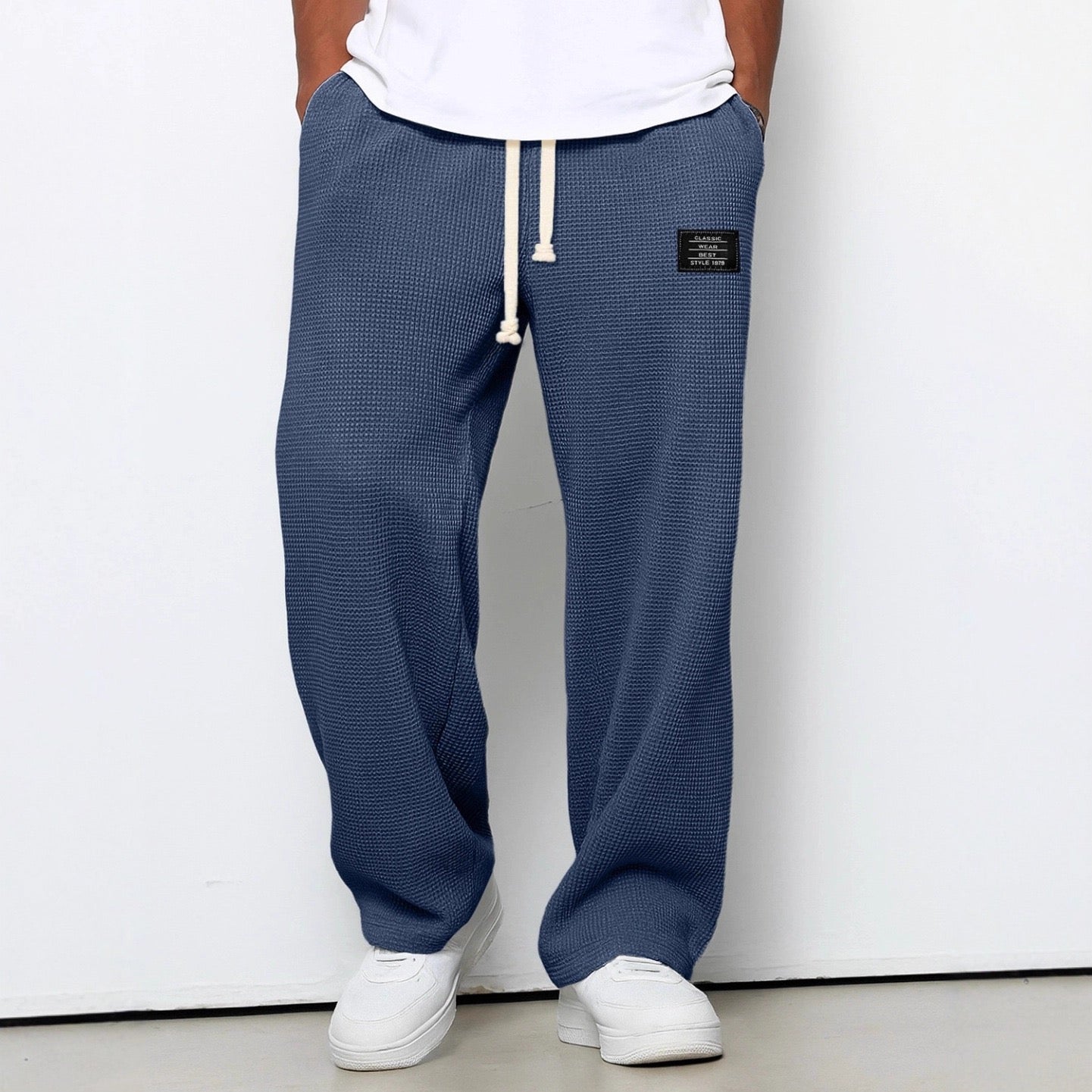 NINO | MEN'S COMFORTABLE WIDE LEG TROUSERS