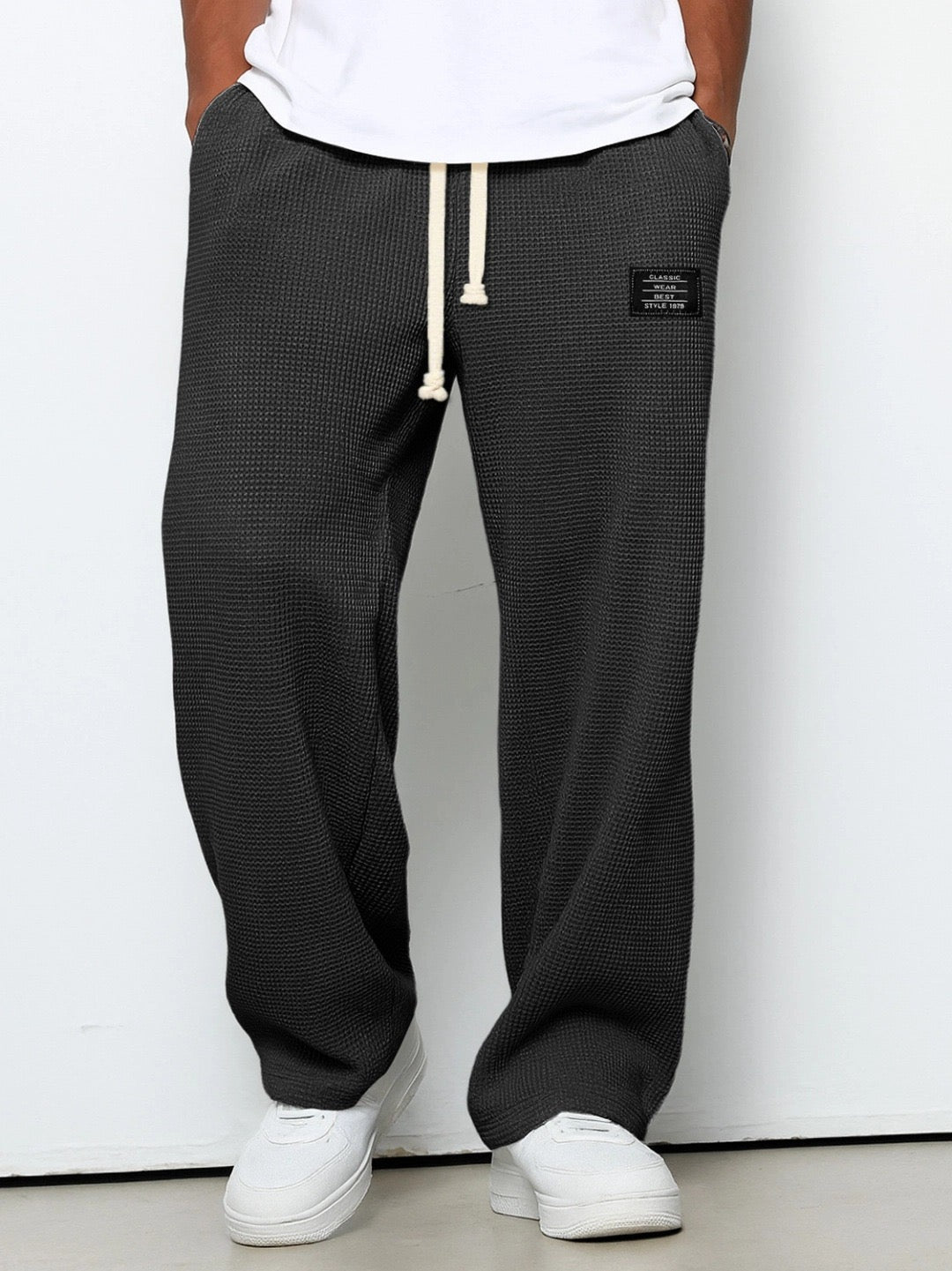 NINO | MEN'S COMFORTABLE WIDE LEG TROUSERS