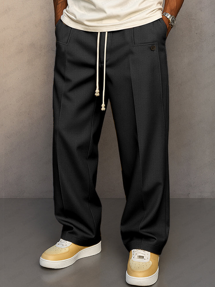 DEAN | ELEGANT DRAWSTRING TROUSERS