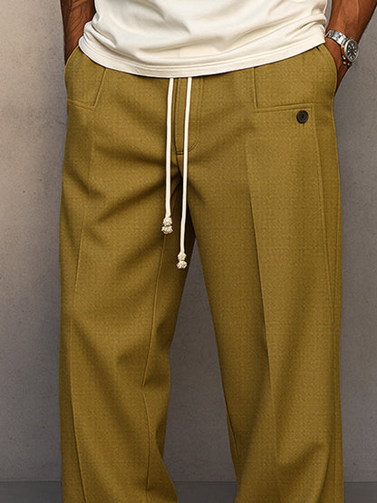 DEAN | ELEGANT DRAWSTRING TROUSERS