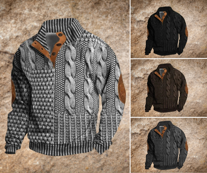 DUKE | VINTAGE PRINTED SWEATER